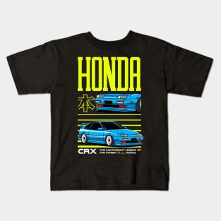 Honda CRX Restoration Kids T-Shirt